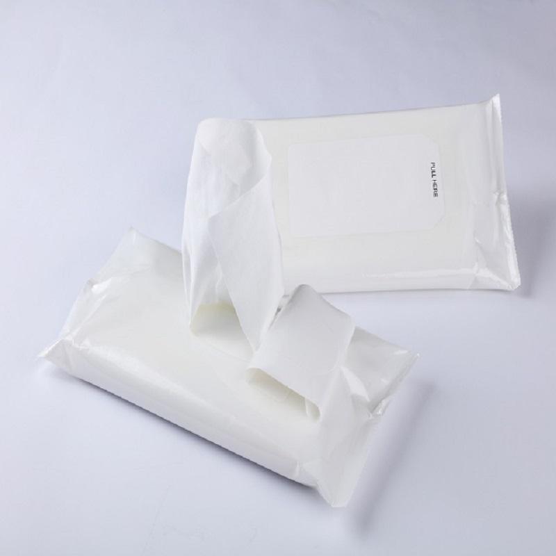 9''x9'' White Color IPA Presaturated Wet Wipes
