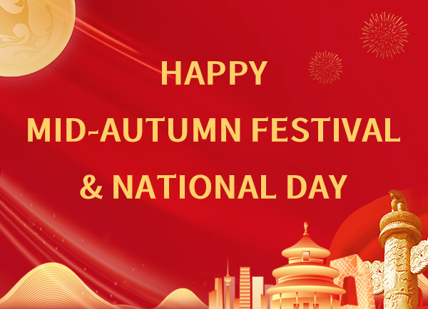 Happy Mid-Autumn Festival & National Day